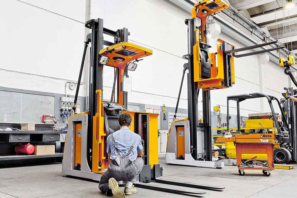 Manutenzione carrelli elevatori transpallet Servizio assistenza 24h